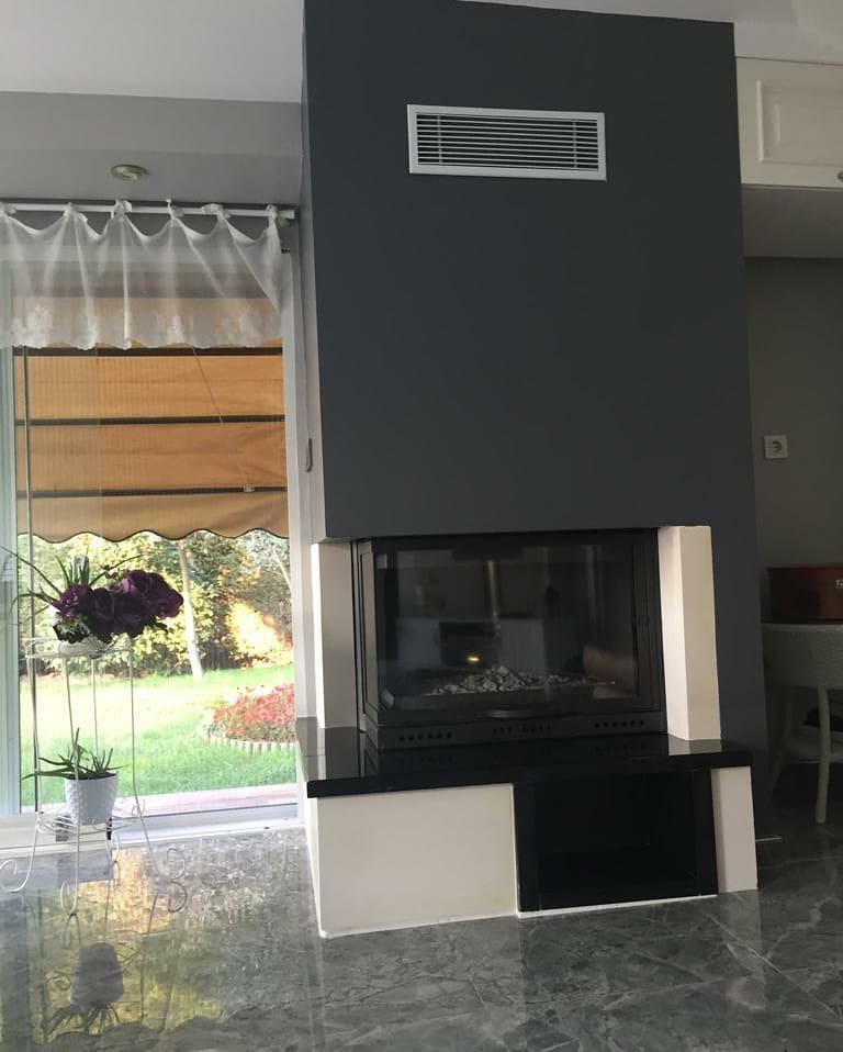 Şömine İmalatı cam kapak